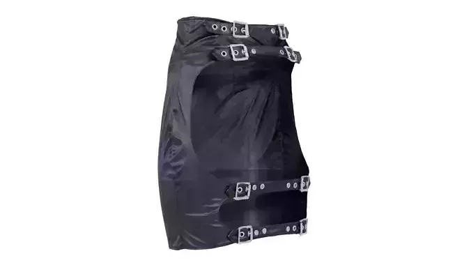 Vinyl Spanking Skirt