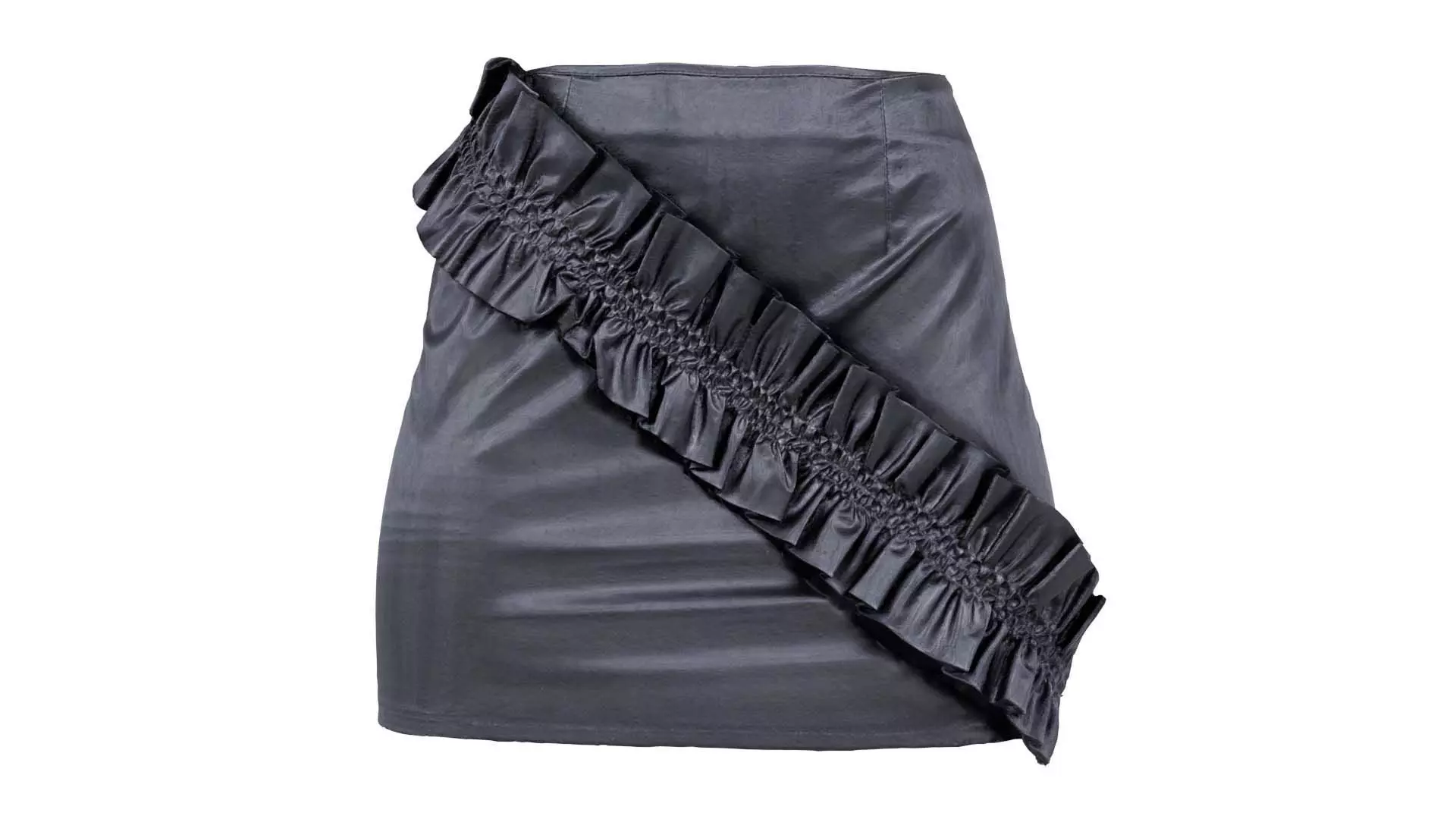 Vinyl Stroke Skirt Low-poly 3D model
