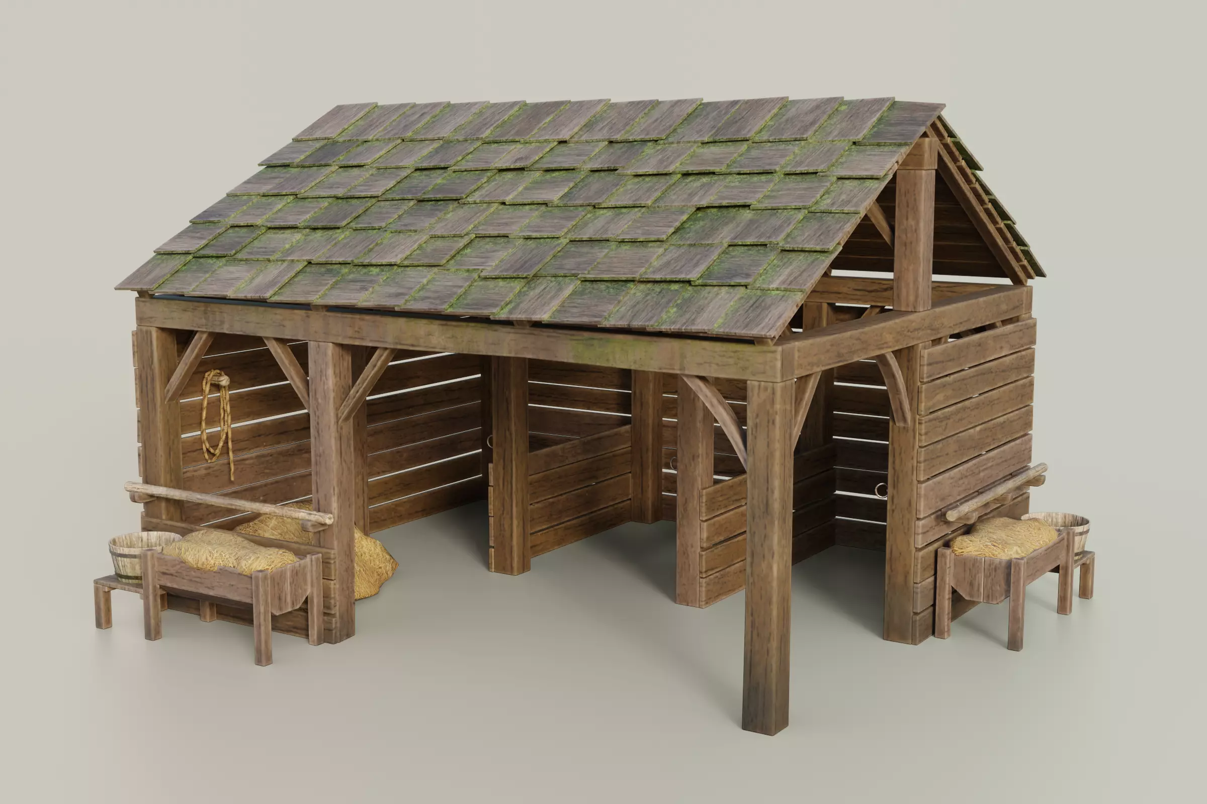 Stable Low-poly 3D model_0