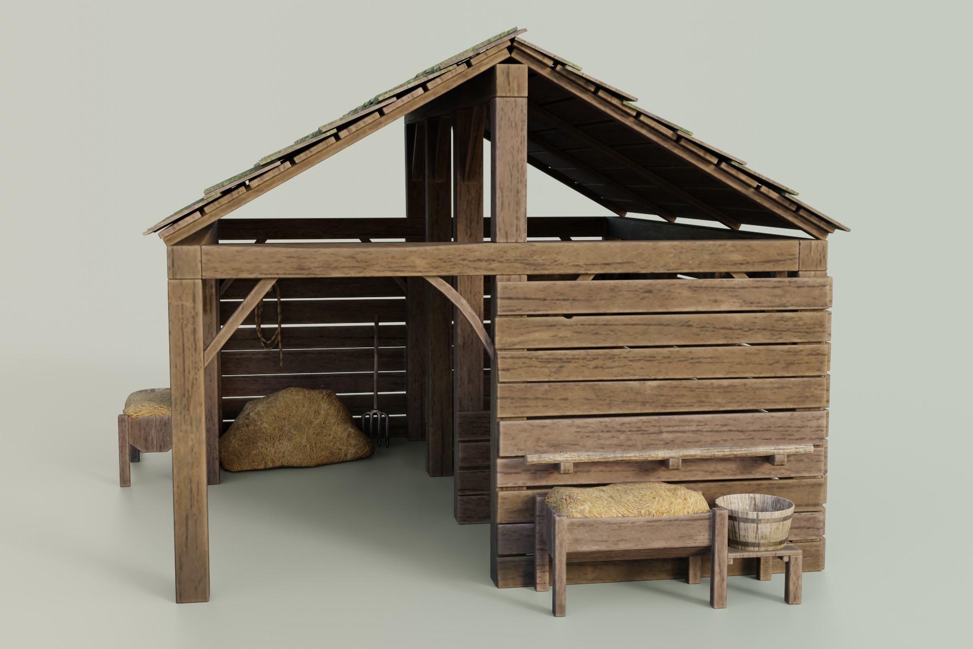 Stable Low-poly 3D model_7