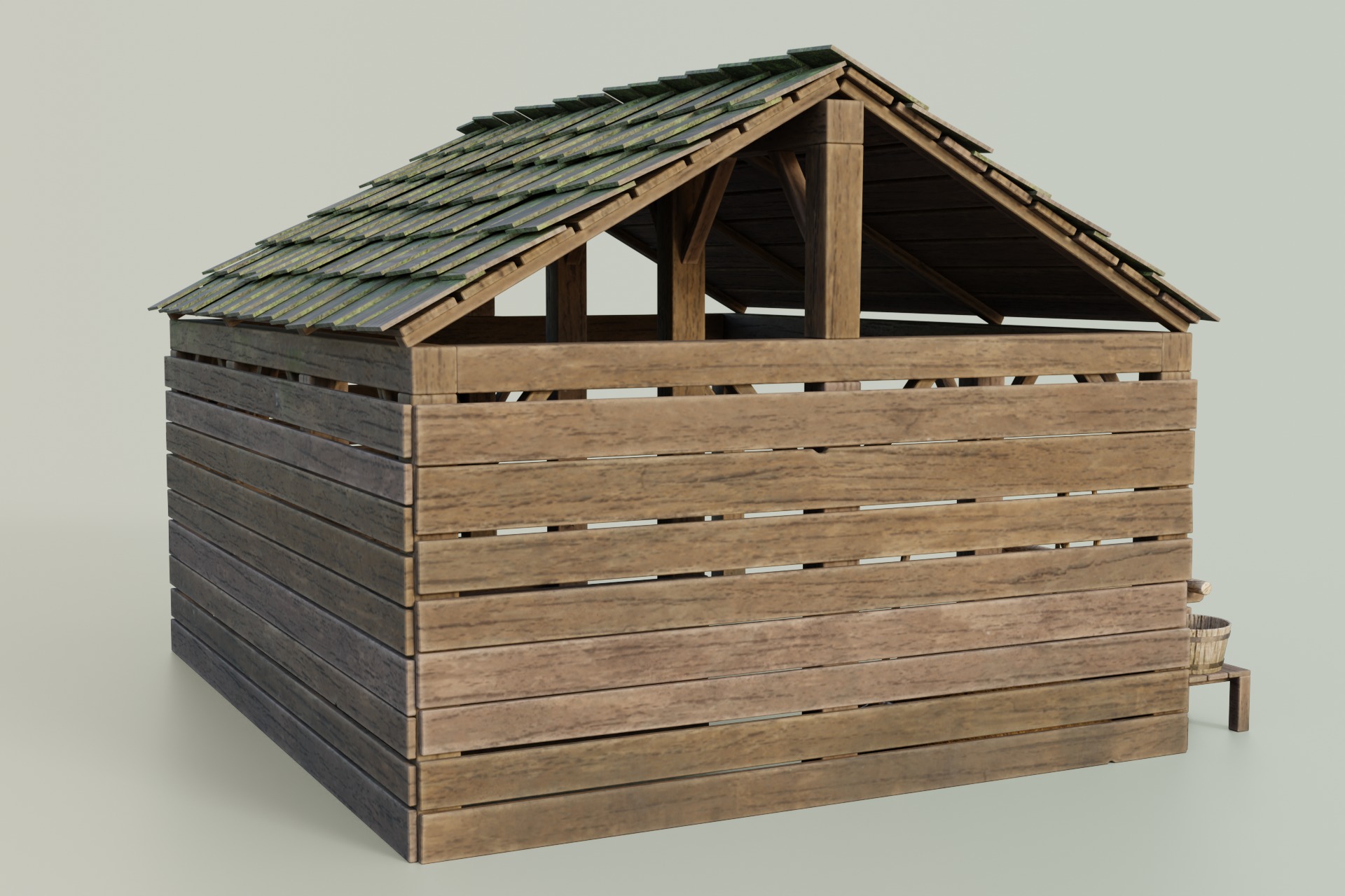 Stable Low-poly 3D model_4