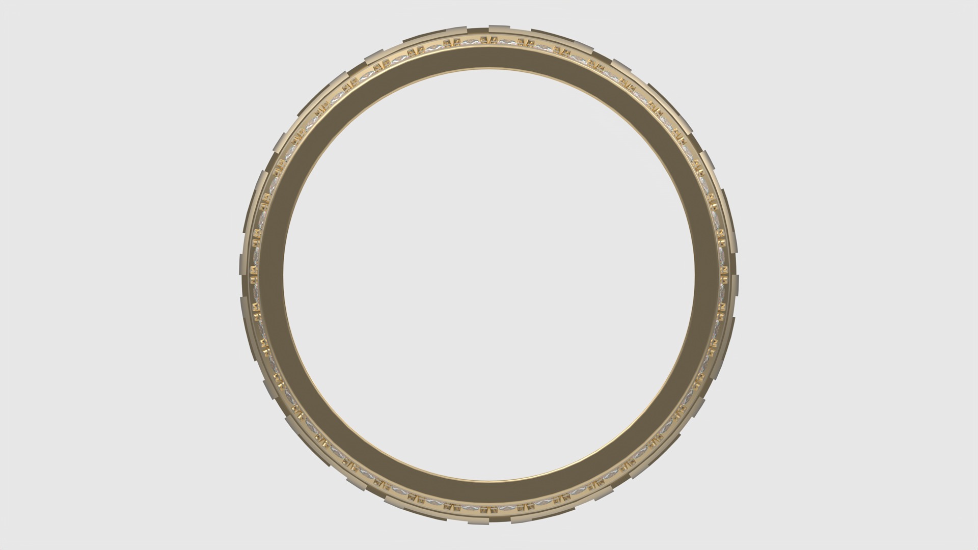 Intricate Patterned Eternity Ring JDBCo 3D print model_4