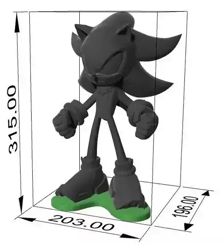 Shadow the Hedgehog 31 cm