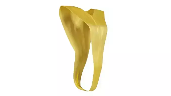 Leather V Suit Low-poly 3D model