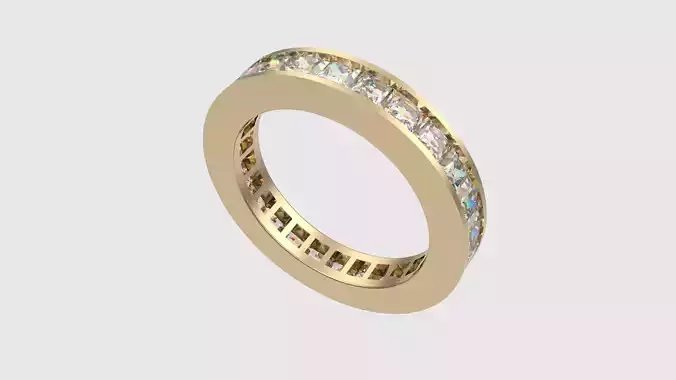Elegant Channel Set Eternity Ring JDBCo