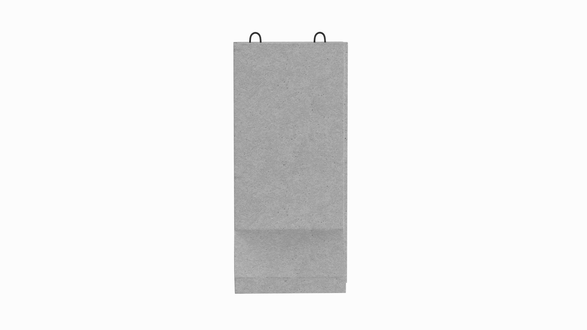 Concrete Wall Panel 3D model_4