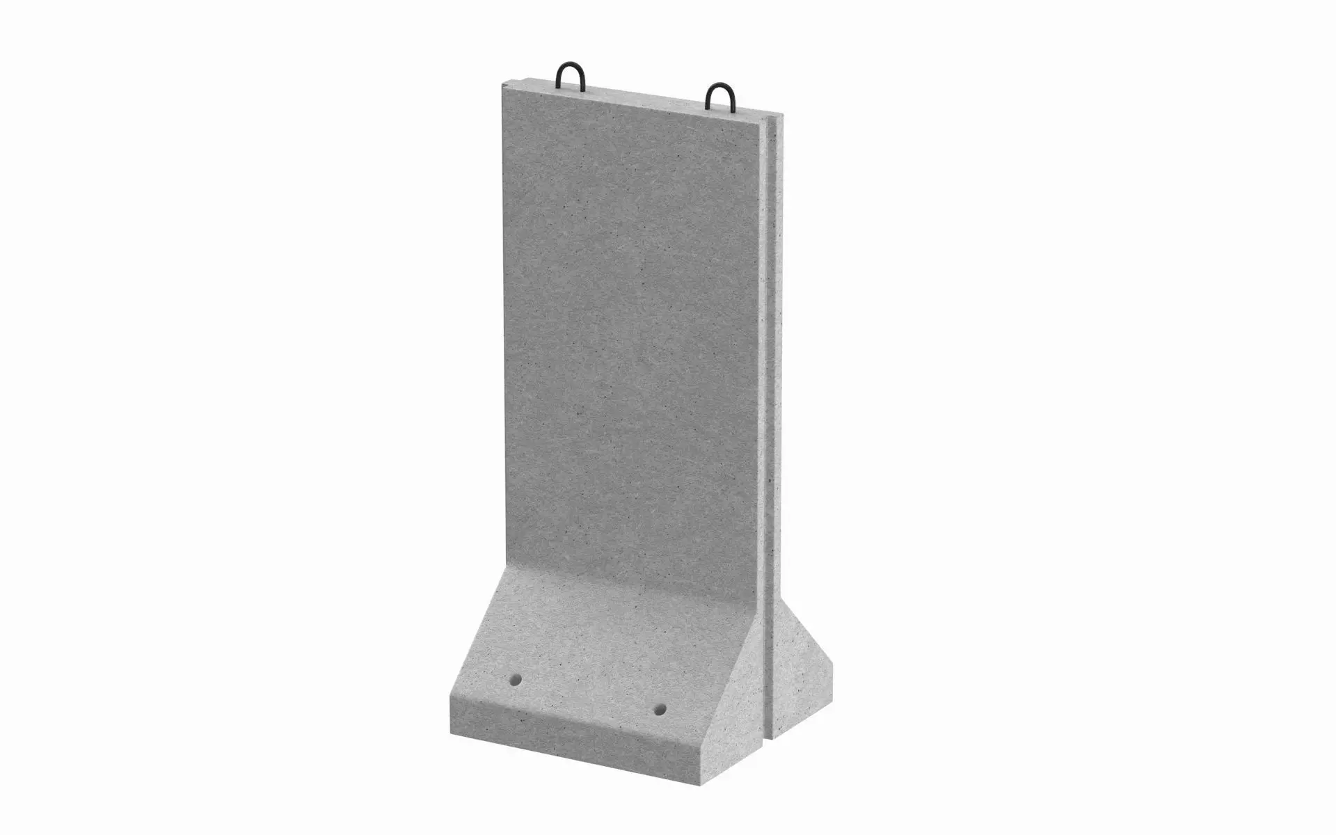 Concrete Wall Panel 3D model_0
