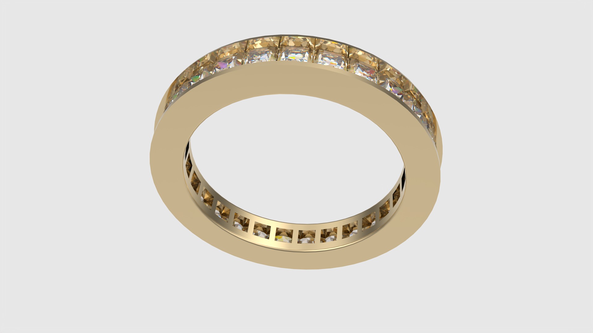 Timeless Channel Set Band JDBCo 3D print model_23