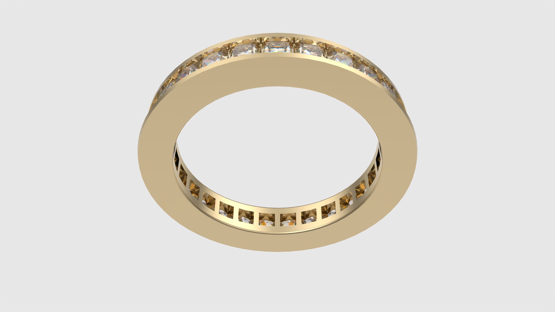 Timeless Channel Set Band JDBCo 3D print model_16