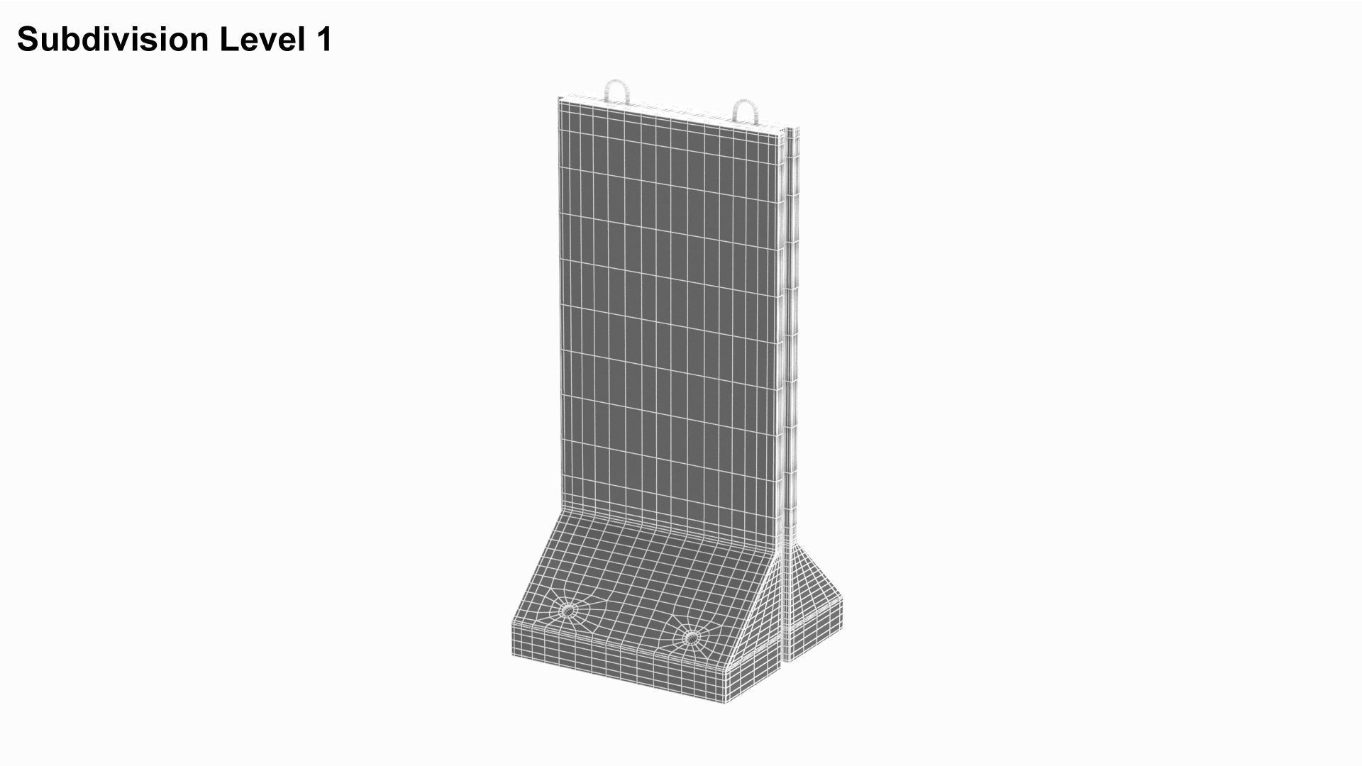 Concrete Wall Panel 3D model_8