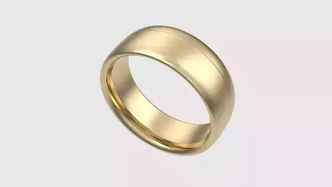 Sleek Domed Comfort Ring JDBCo