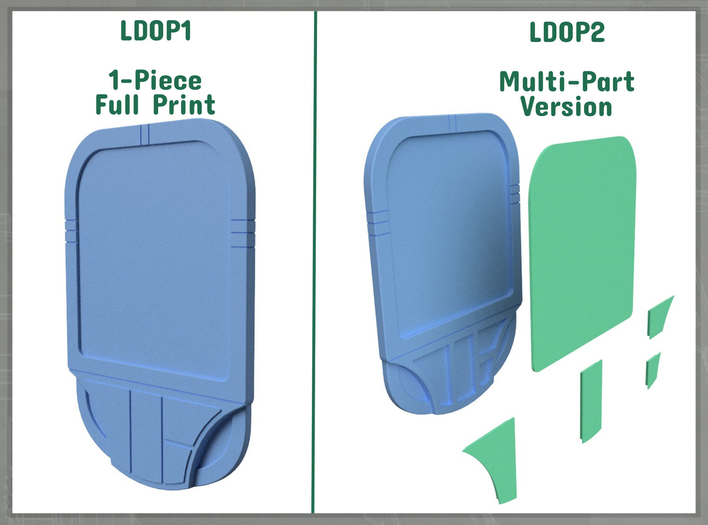 Orion PADD Lower Decks 3D print model_4