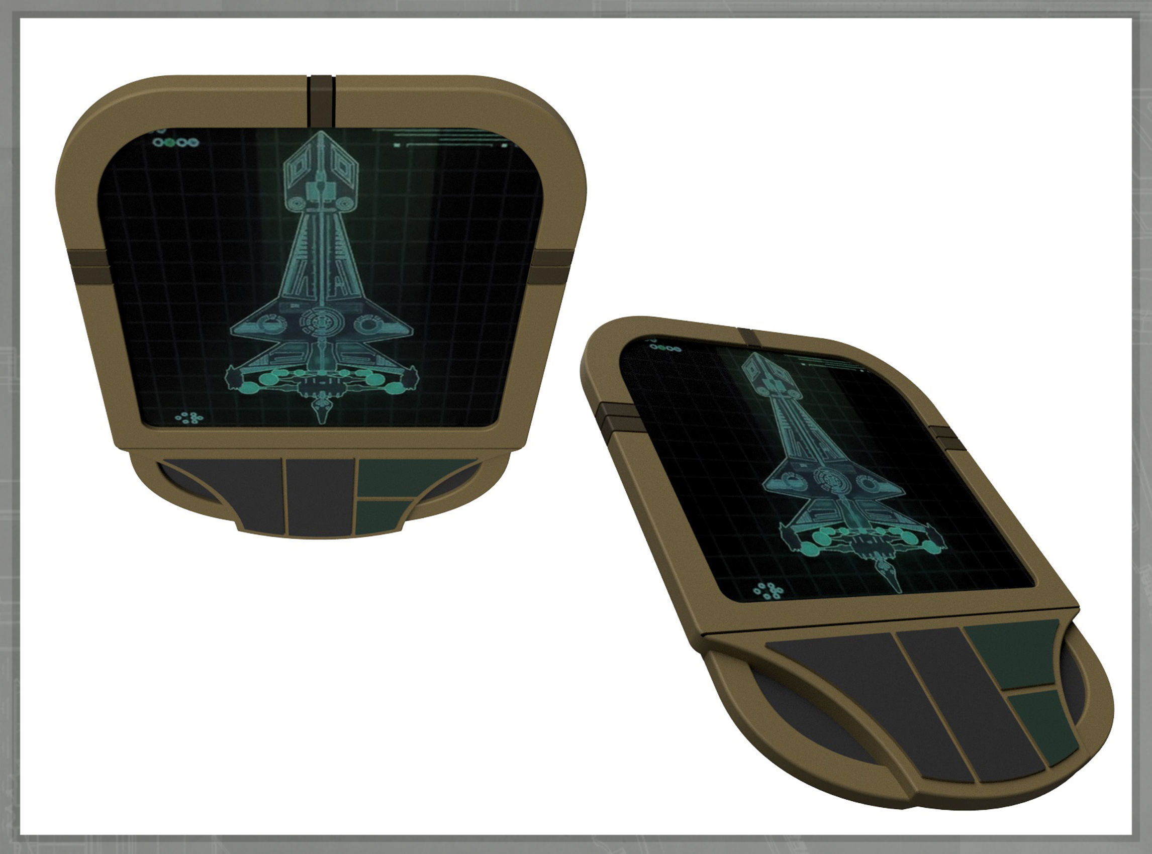 Orion PADD Lower Decks 3D print model_2