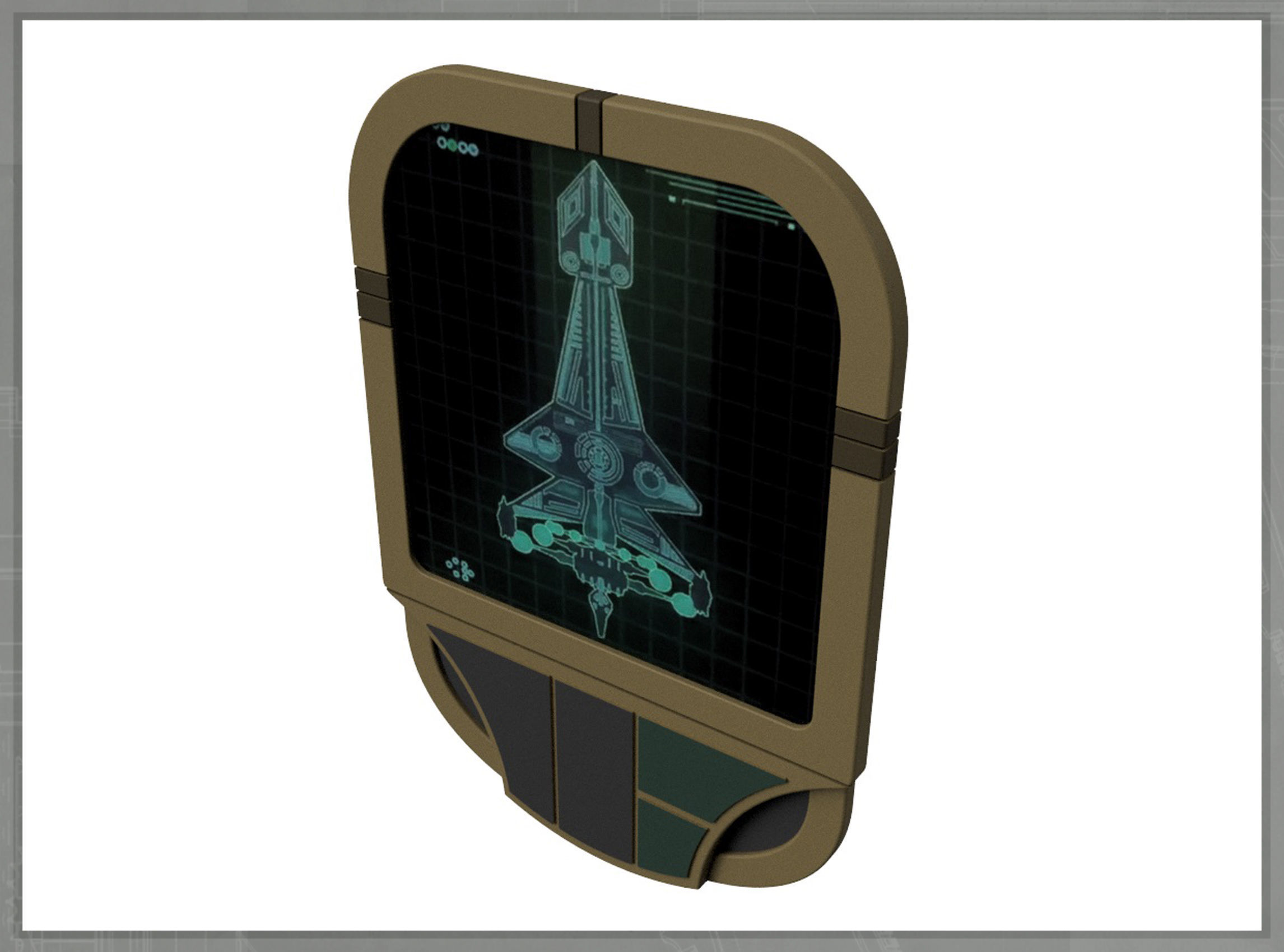 Orion PADD Lower Decks 3D print model_8