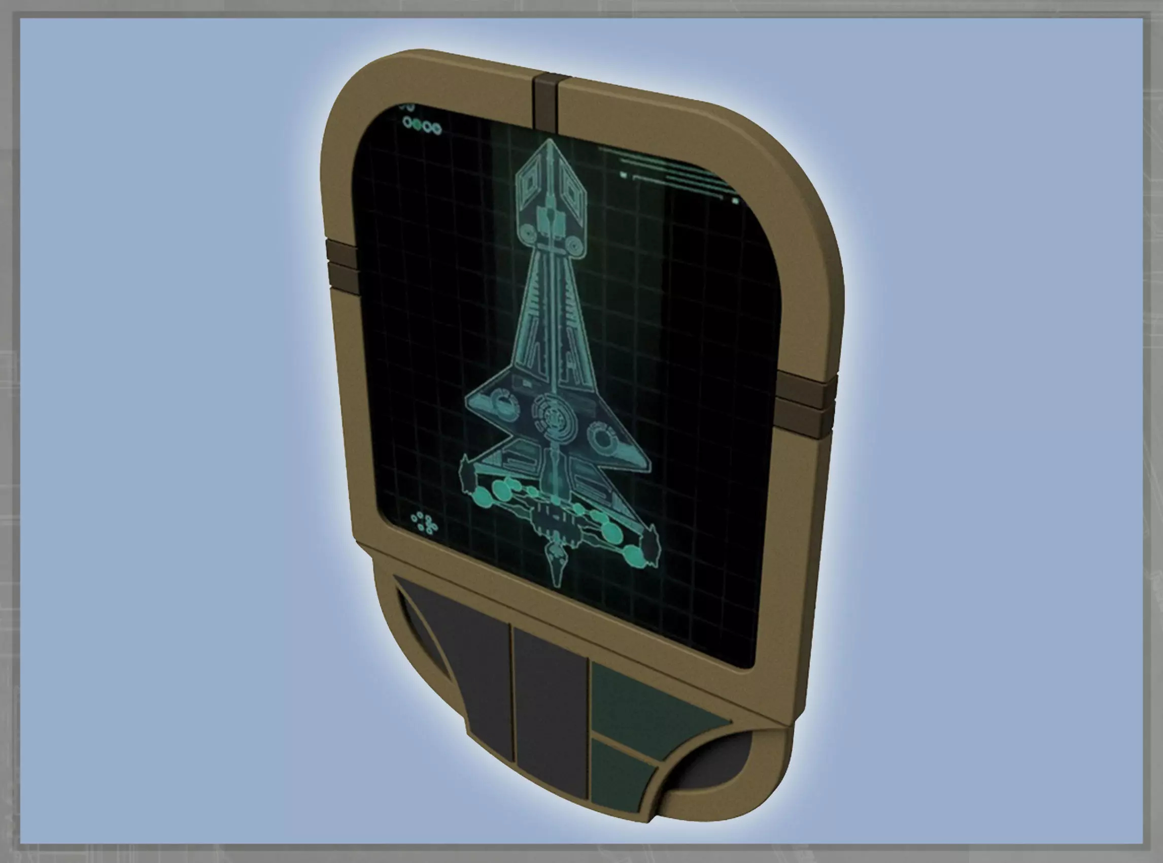 Orion PADD Lower Decks 3D print model_0