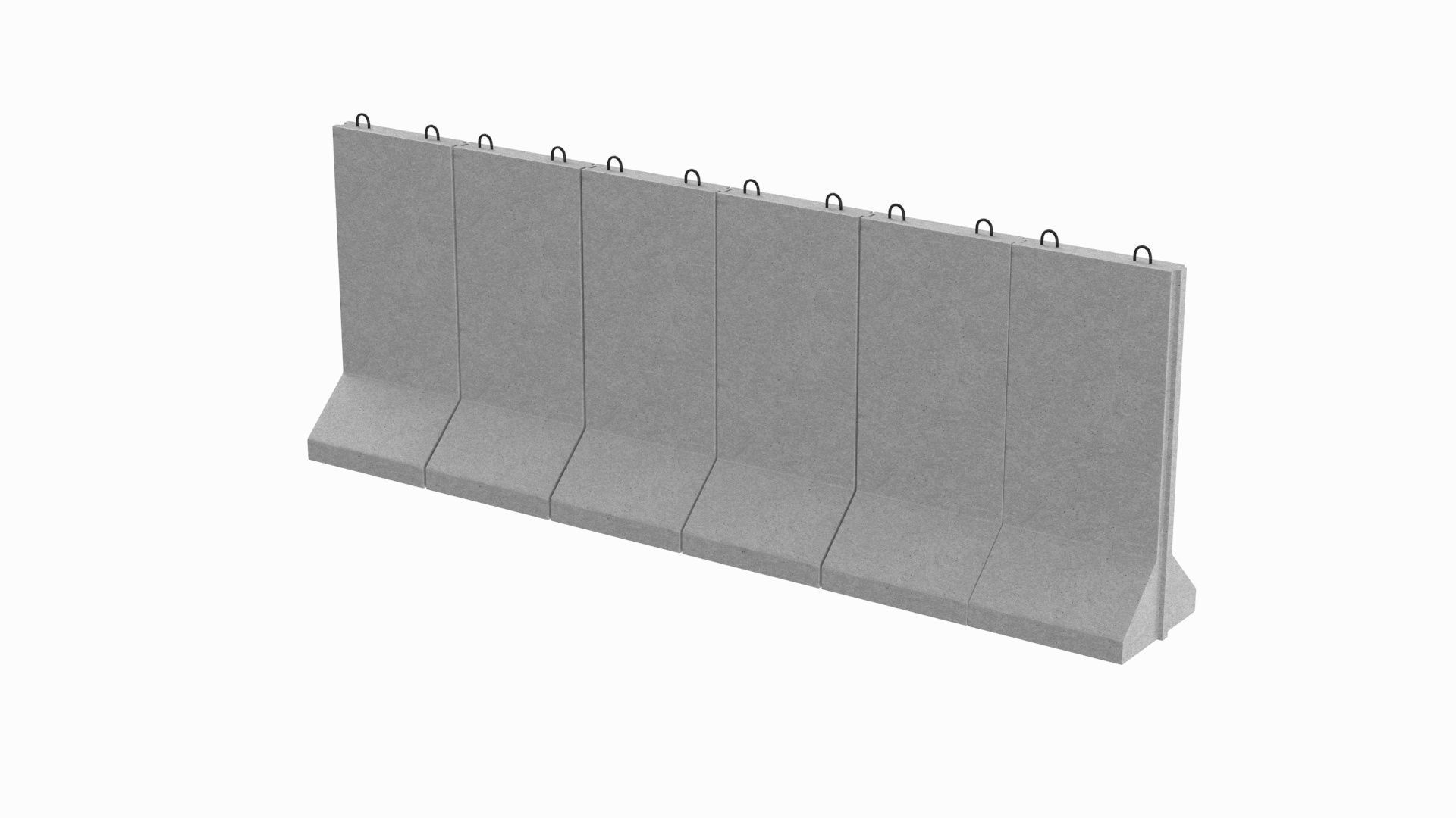 Concrete Wall Panel 3D model_4