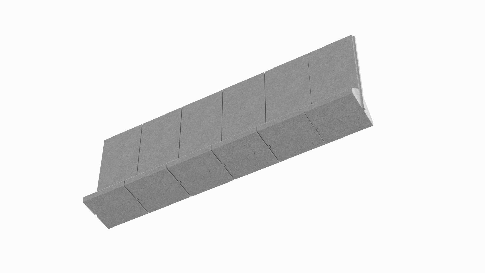 Concrete Wall Panel 3D model_5