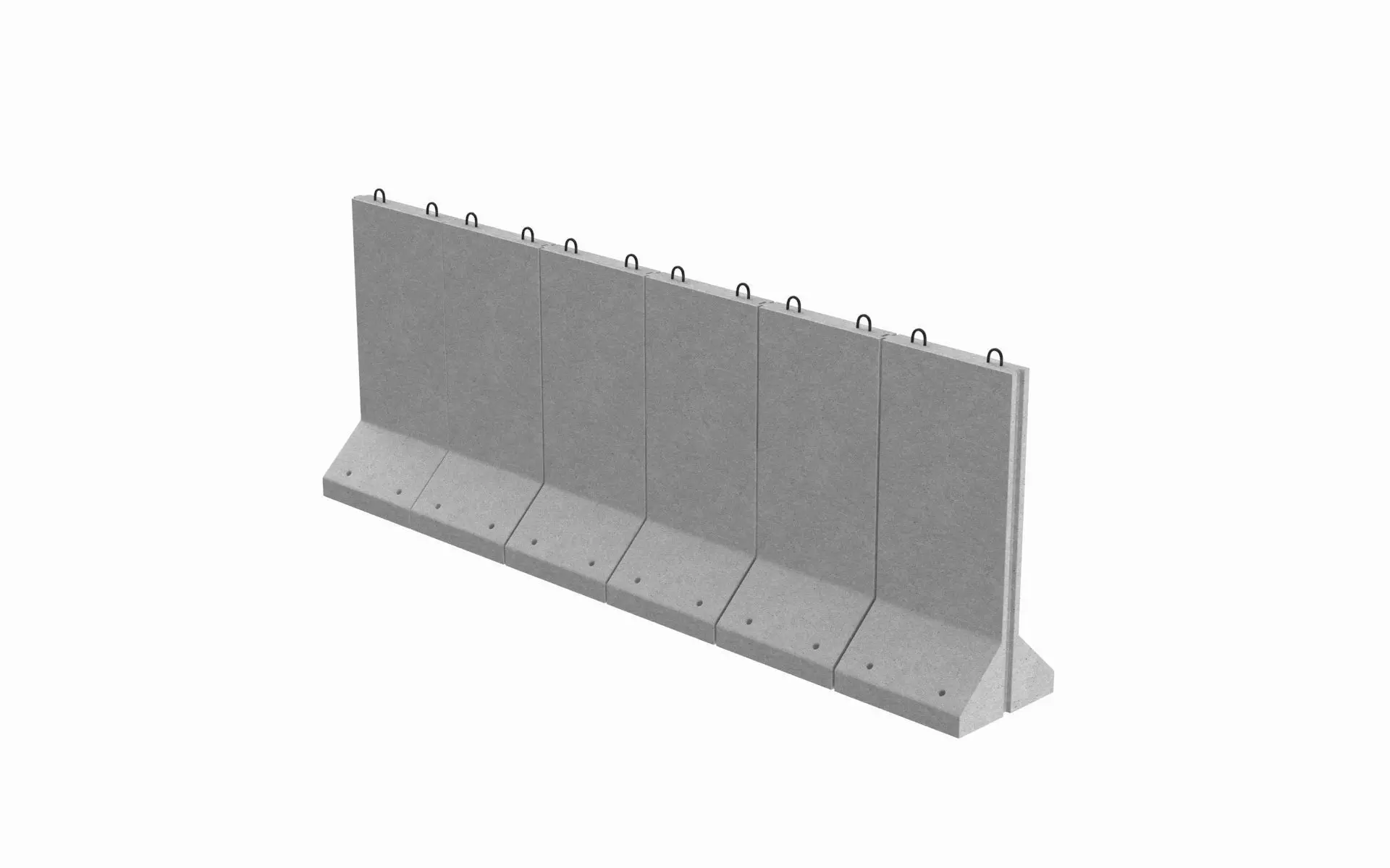 Concrete Wall Panel 3D model_0
