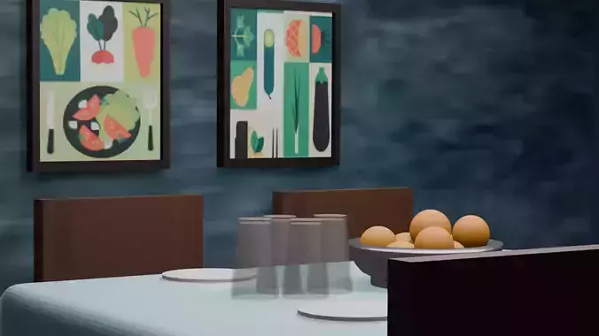 Interior design   Dinning hall