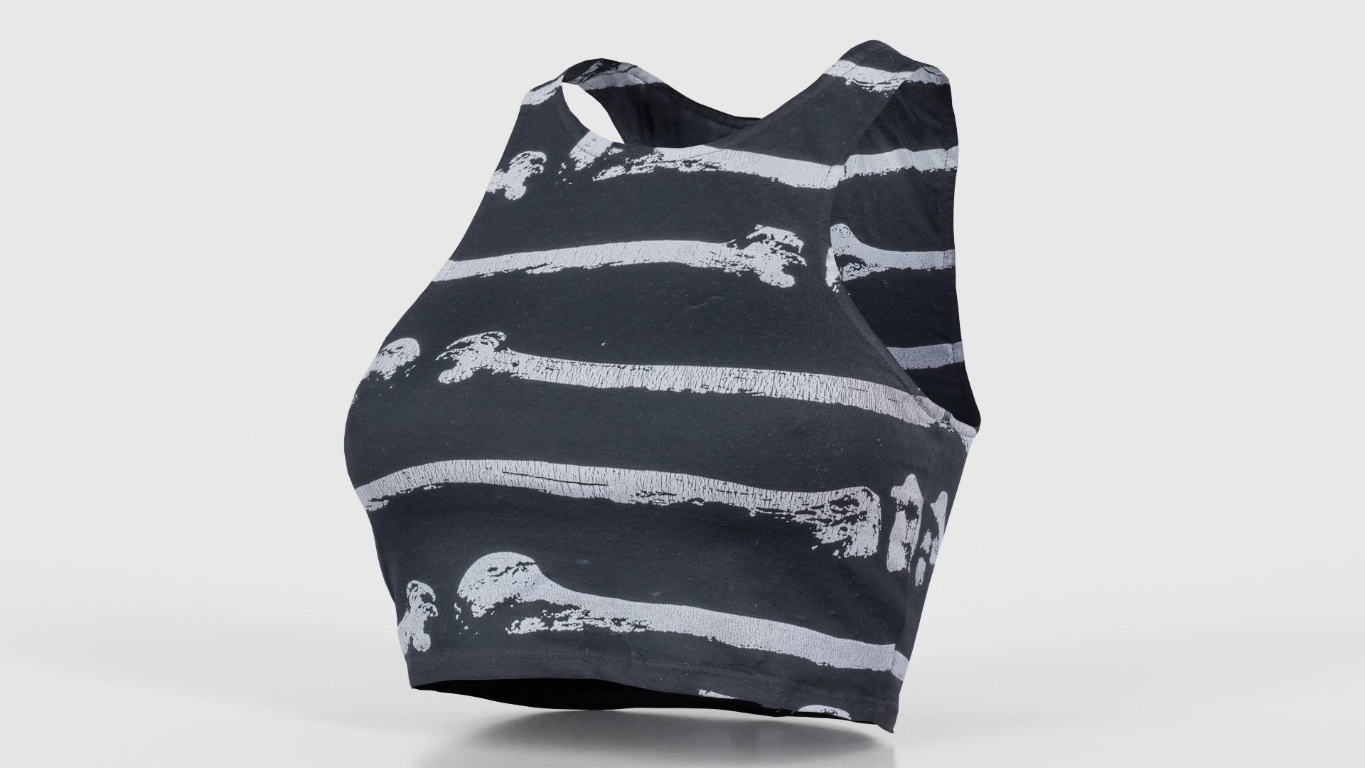 Bone Top Low-poly 3D model_26