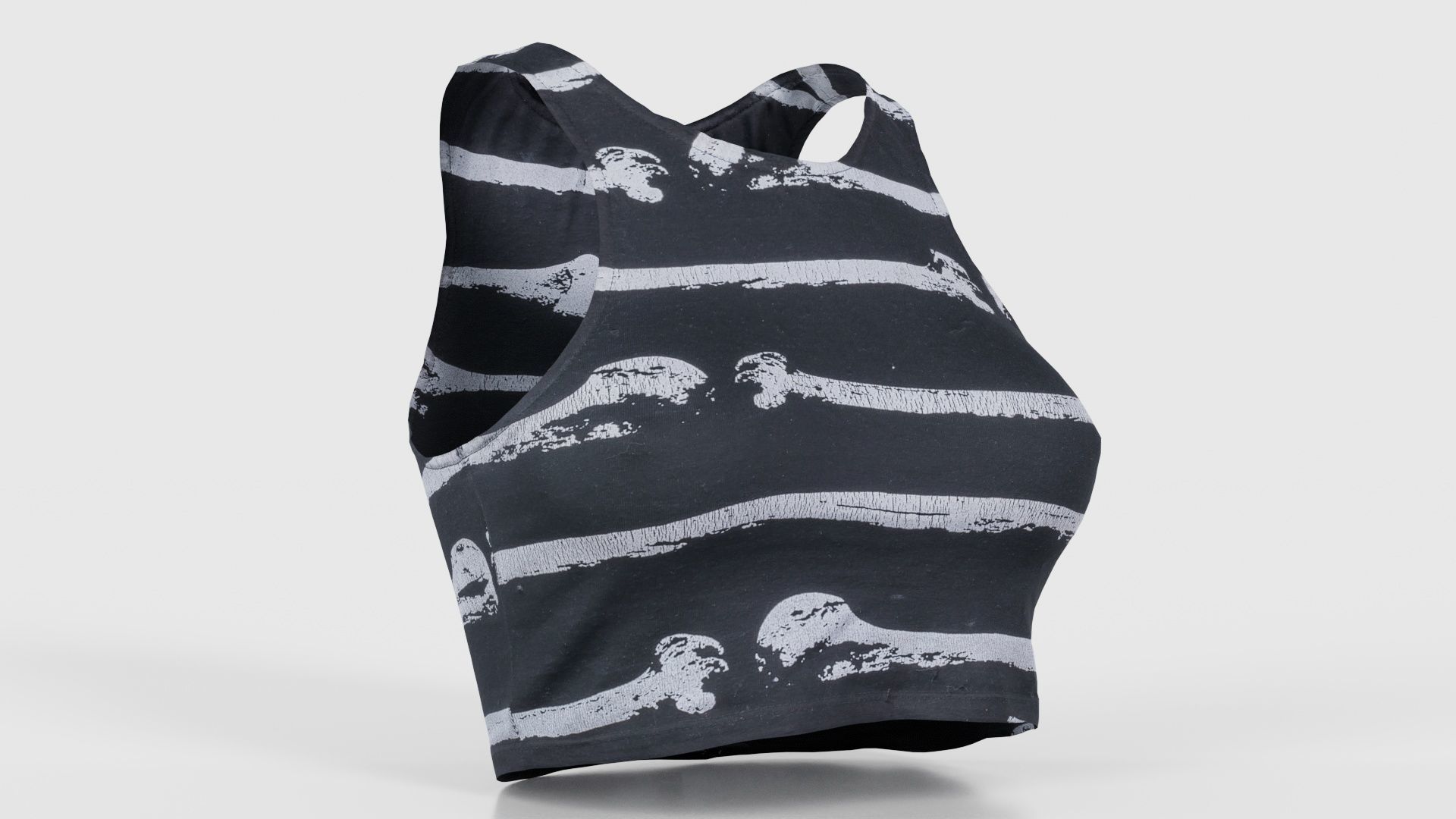 Bone Top Low-poly 3D model_16