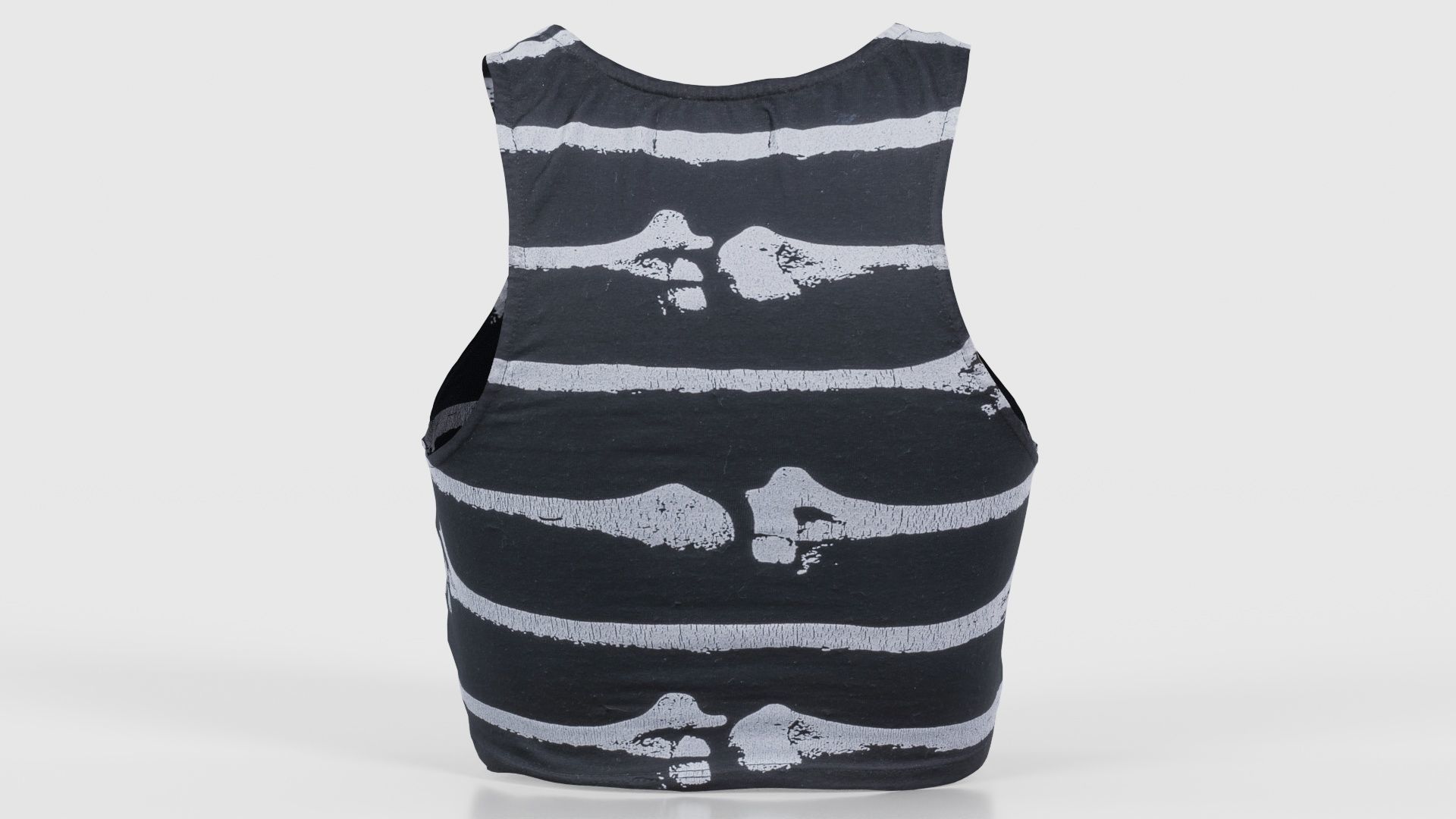 Bone Top Low-poly 3D model_21