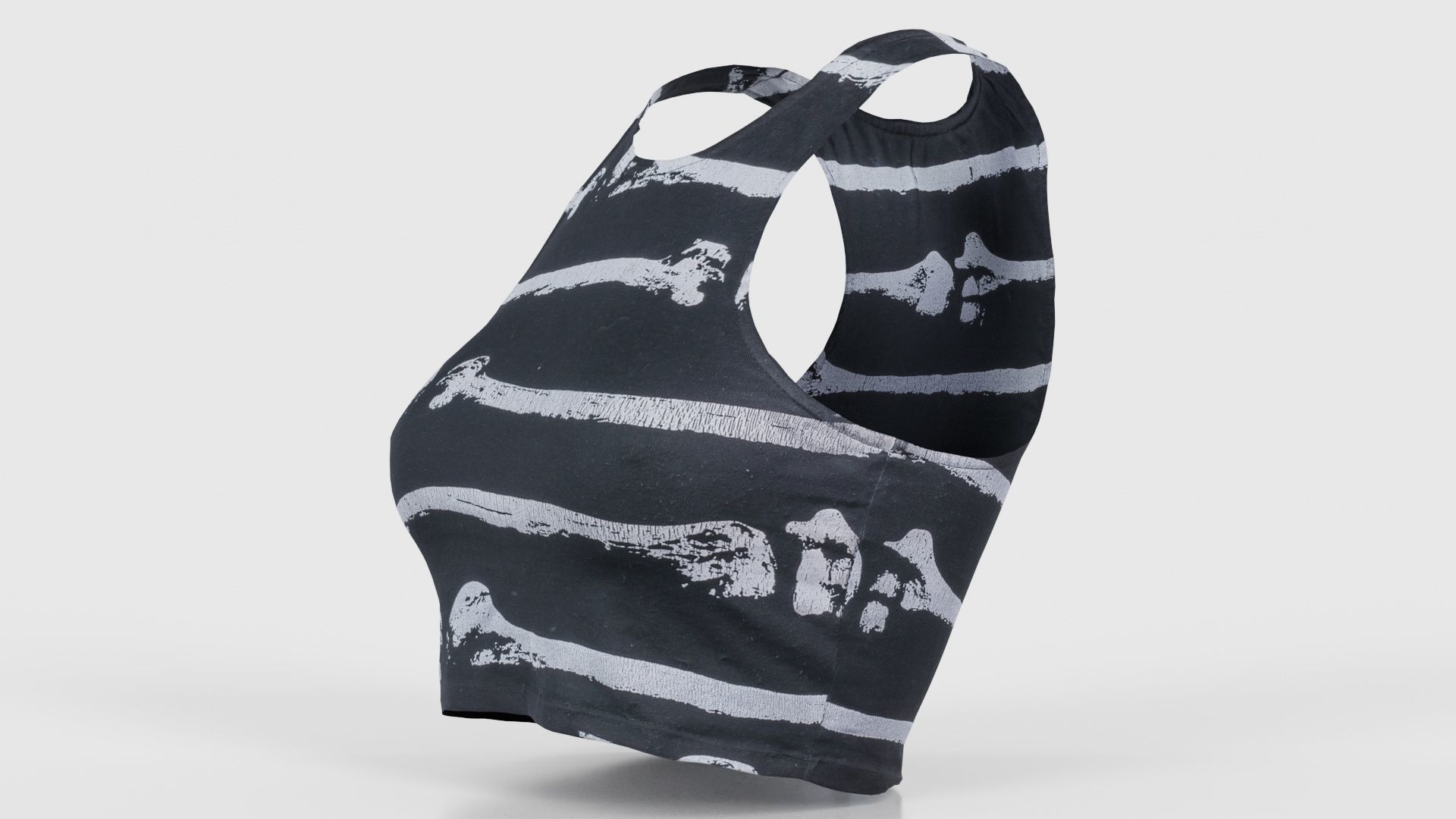 Bone Top Low-poly 3D model_25