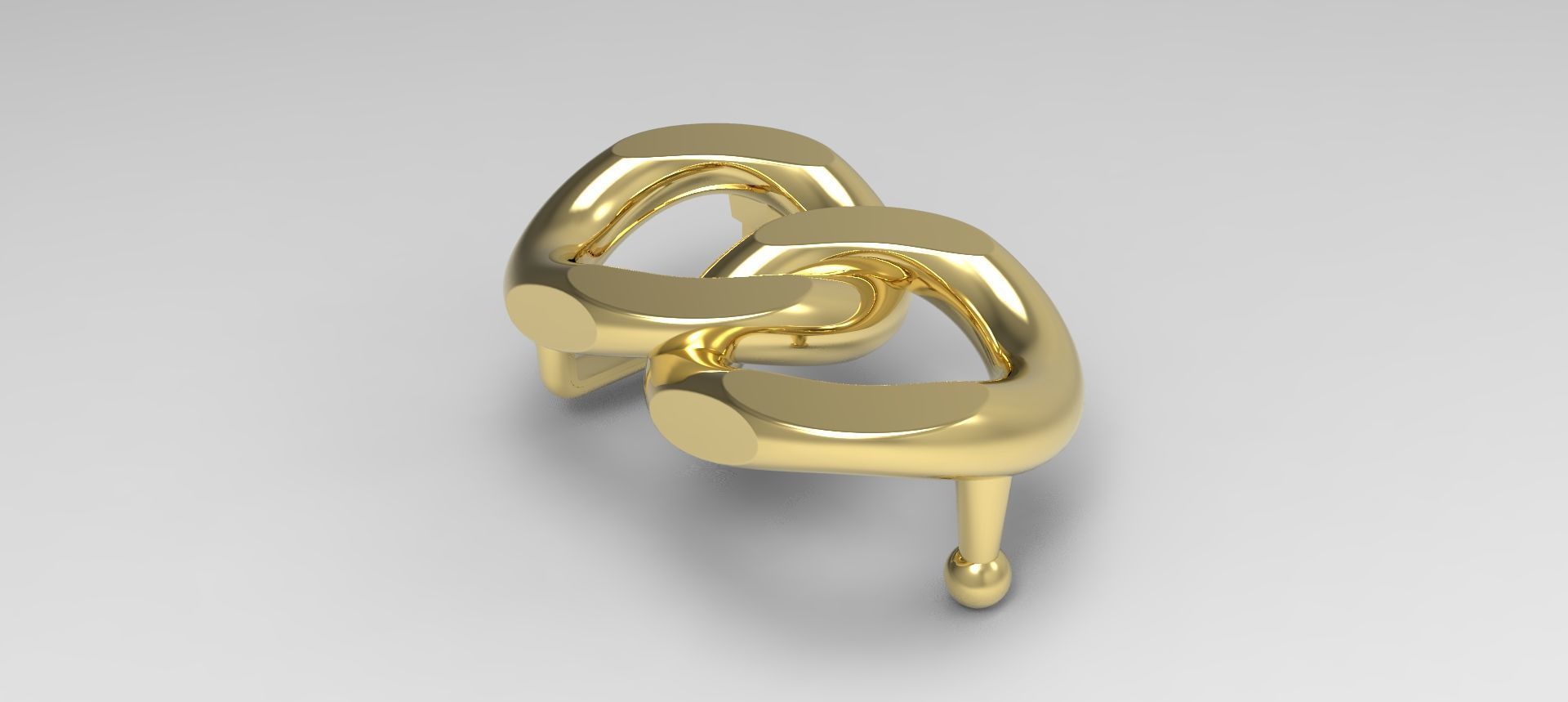 link buckle 3D model_3