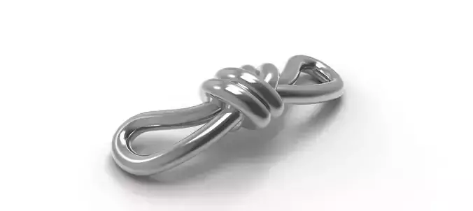 knot shaped ornament