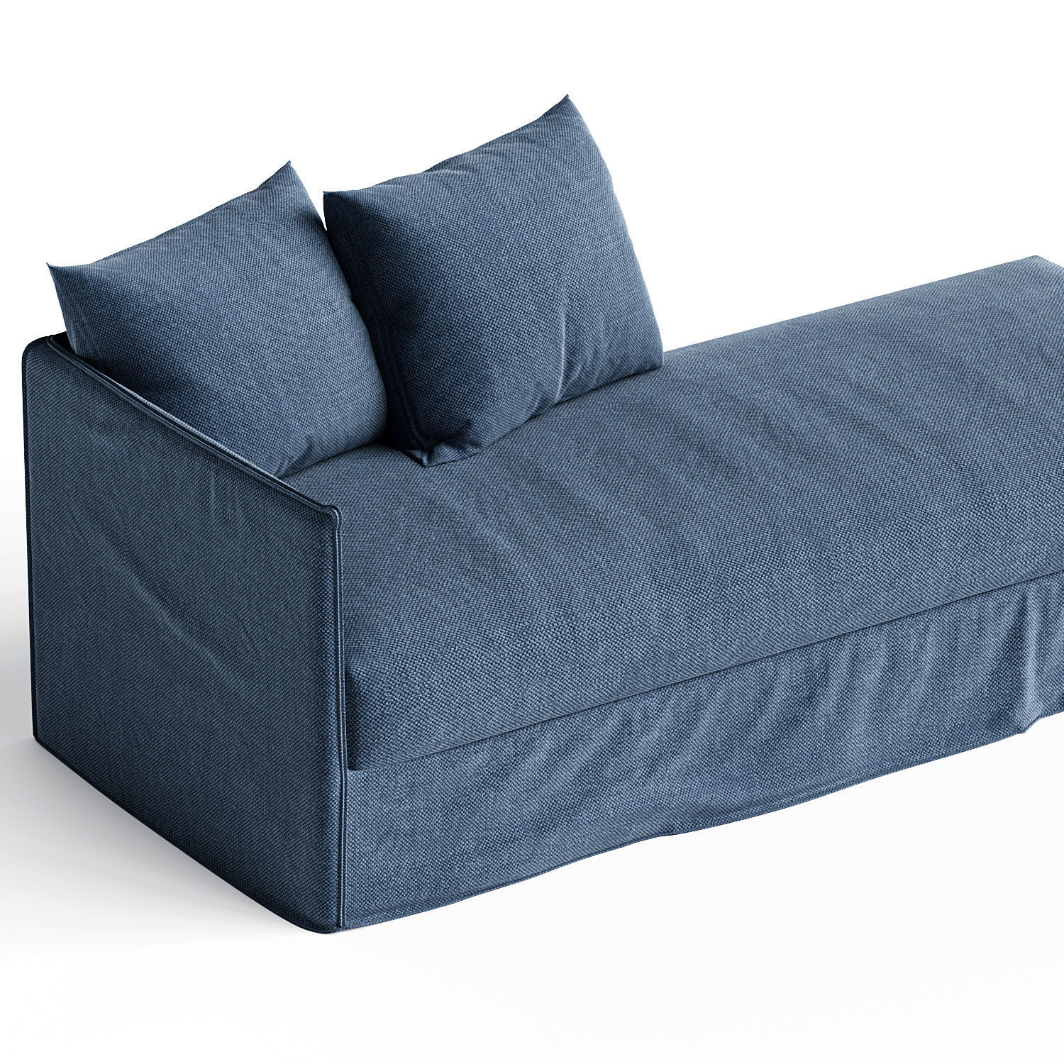 Meridiani FOX MERIDIENNE SOFA BED 3D model_1
