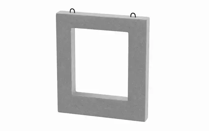 Concrete Facade 3D model Concrete Facade 3D model