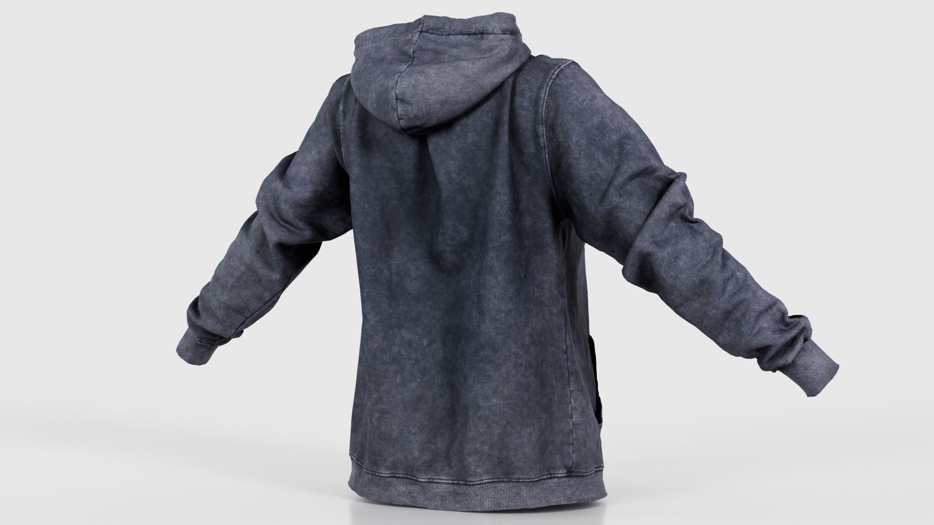 Everything Hoody Low-poly 3D model_20