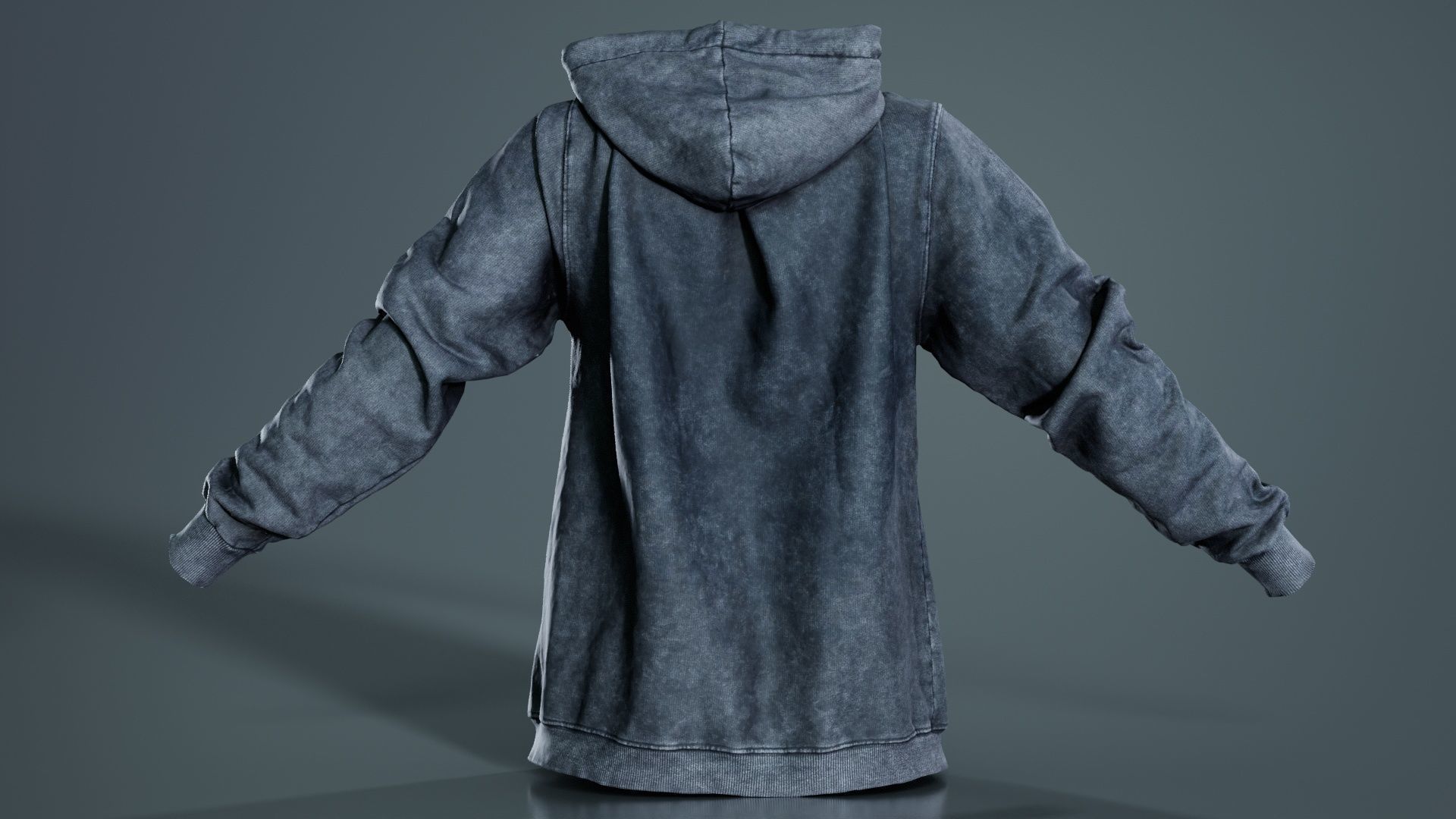 Everything Hoody Low-poly 3D model_7