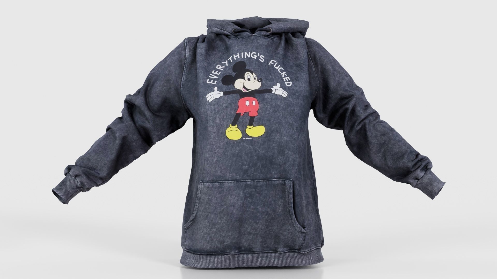 Everything Hoody Low-poly 3D model_15