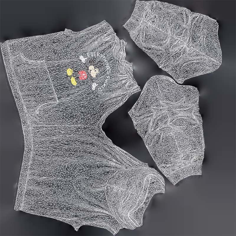 Everything Hoody Low-poly 3D model_14