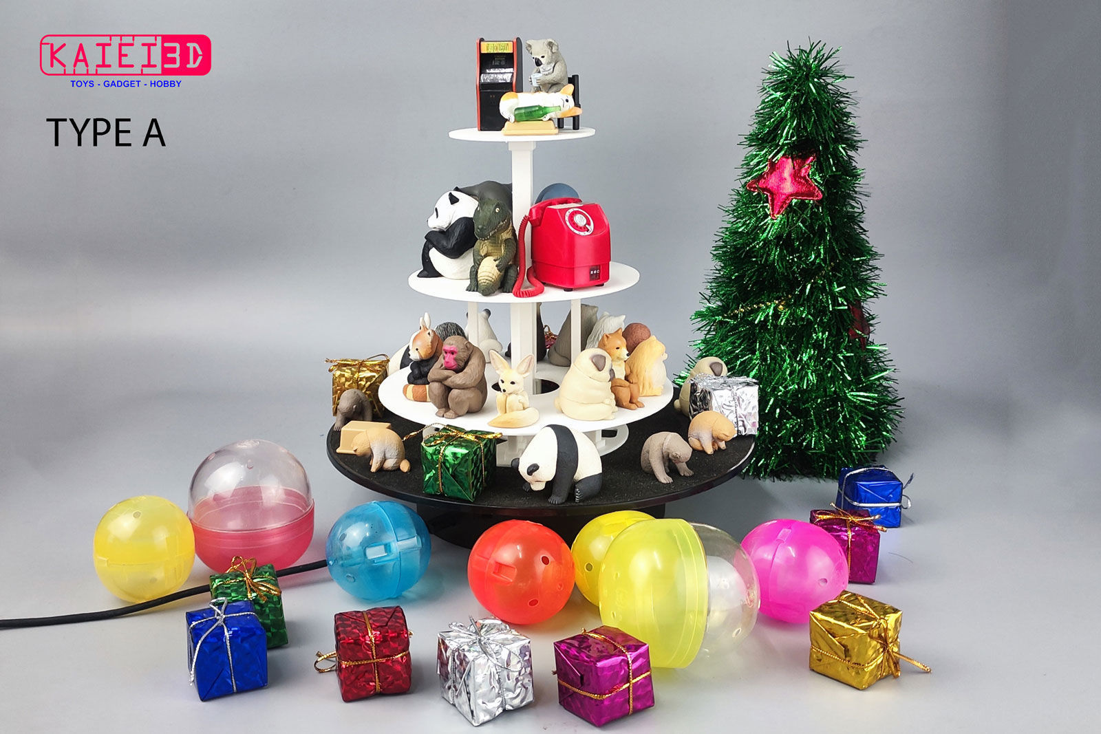 Toys layer display stand 3D print model_4