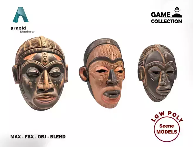 African masks