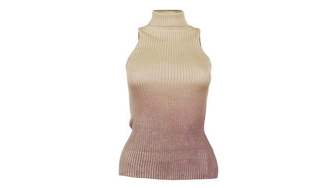 Golden Top Low-poly 3D model
