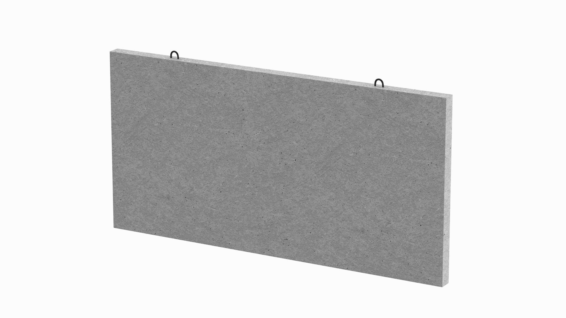 Concrete Wall Facade 3D model_5