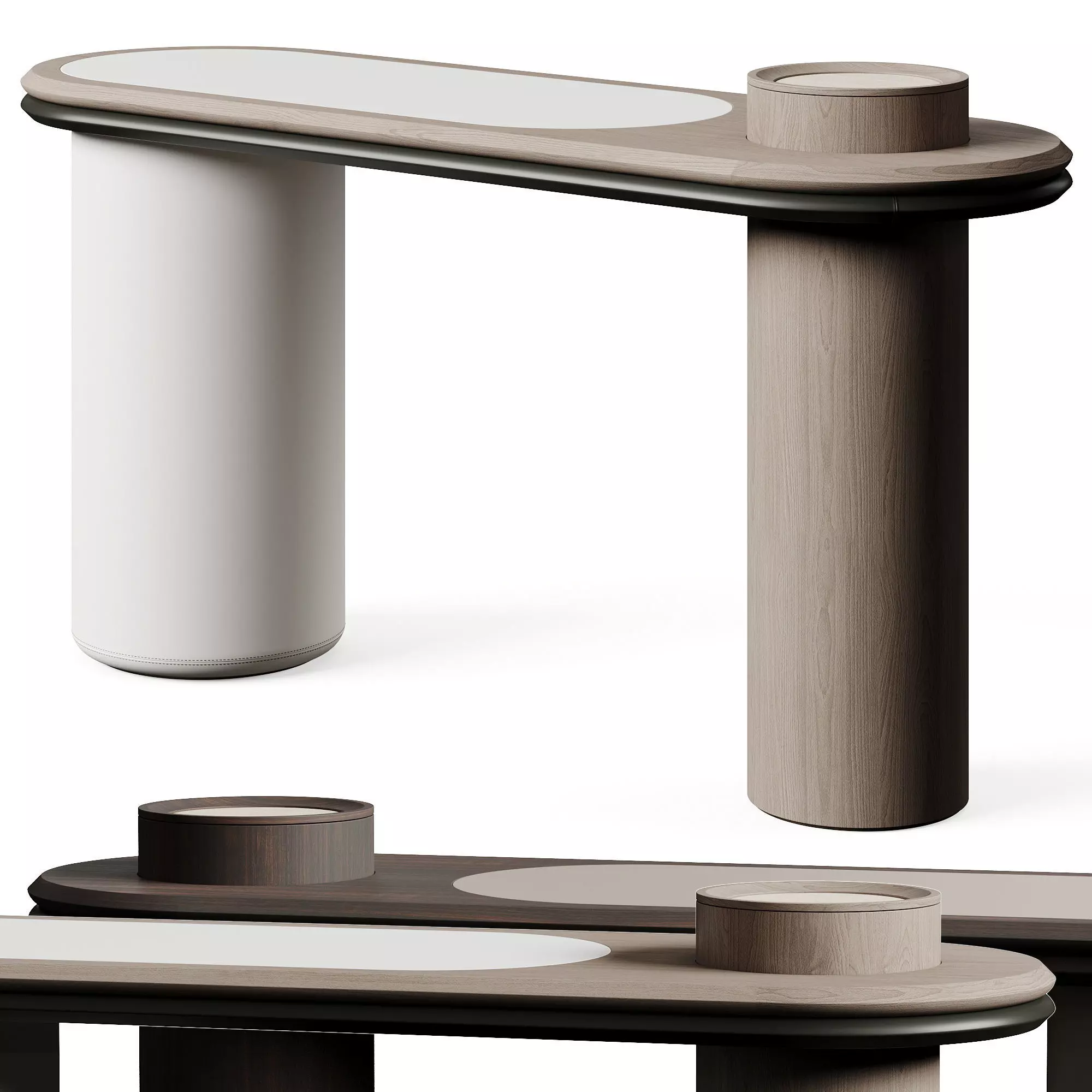 Giorgetti LIZ Console L3L2024 Low-poly 3D model_0