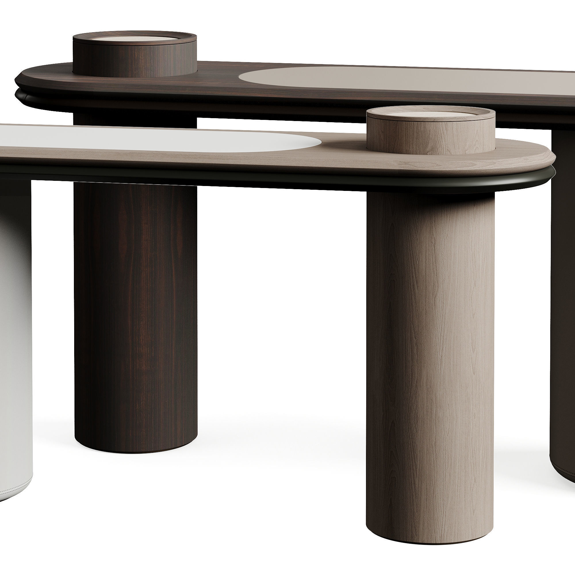 Giorgetti LIZ Console L3L2024 Low-poly 3D model_5