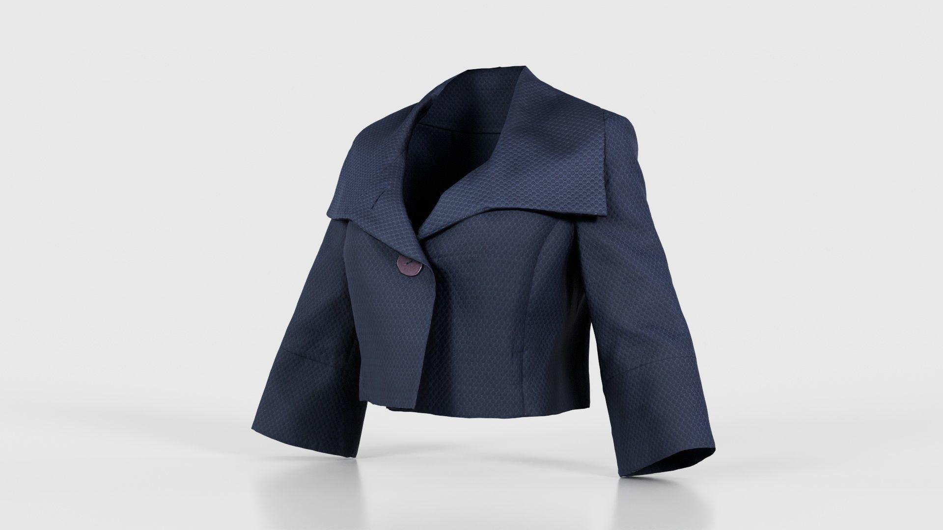 Mini Stylish Jacket Top Low-poly 3D model_26