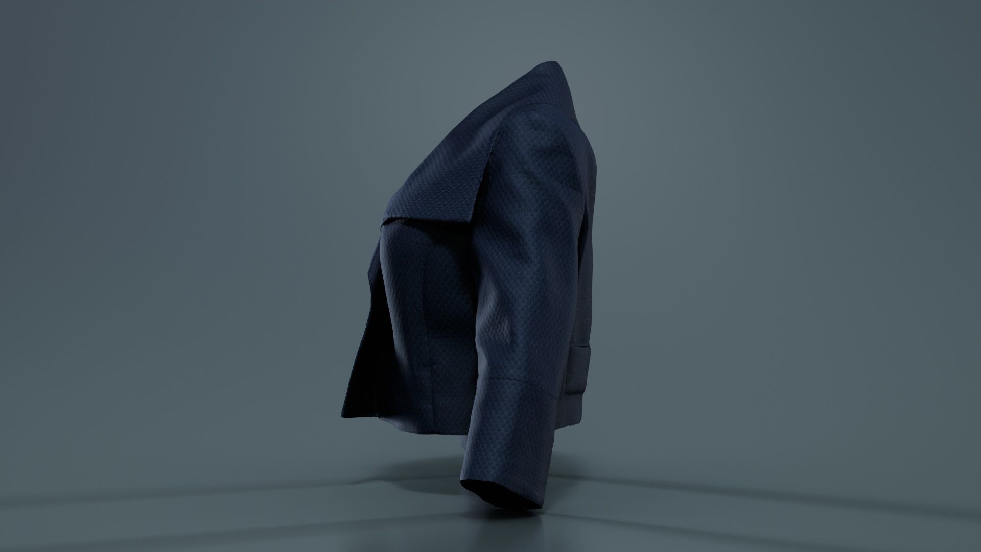 Mini Stylish Jacket Top Low-poly 3D model_5