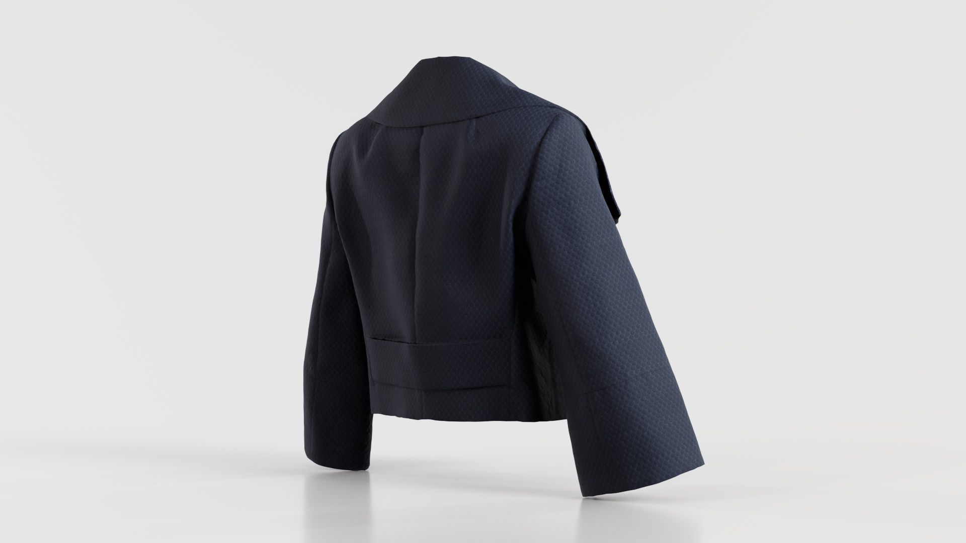 Mini Stylish Jacket Top Low-poly 3D model_1