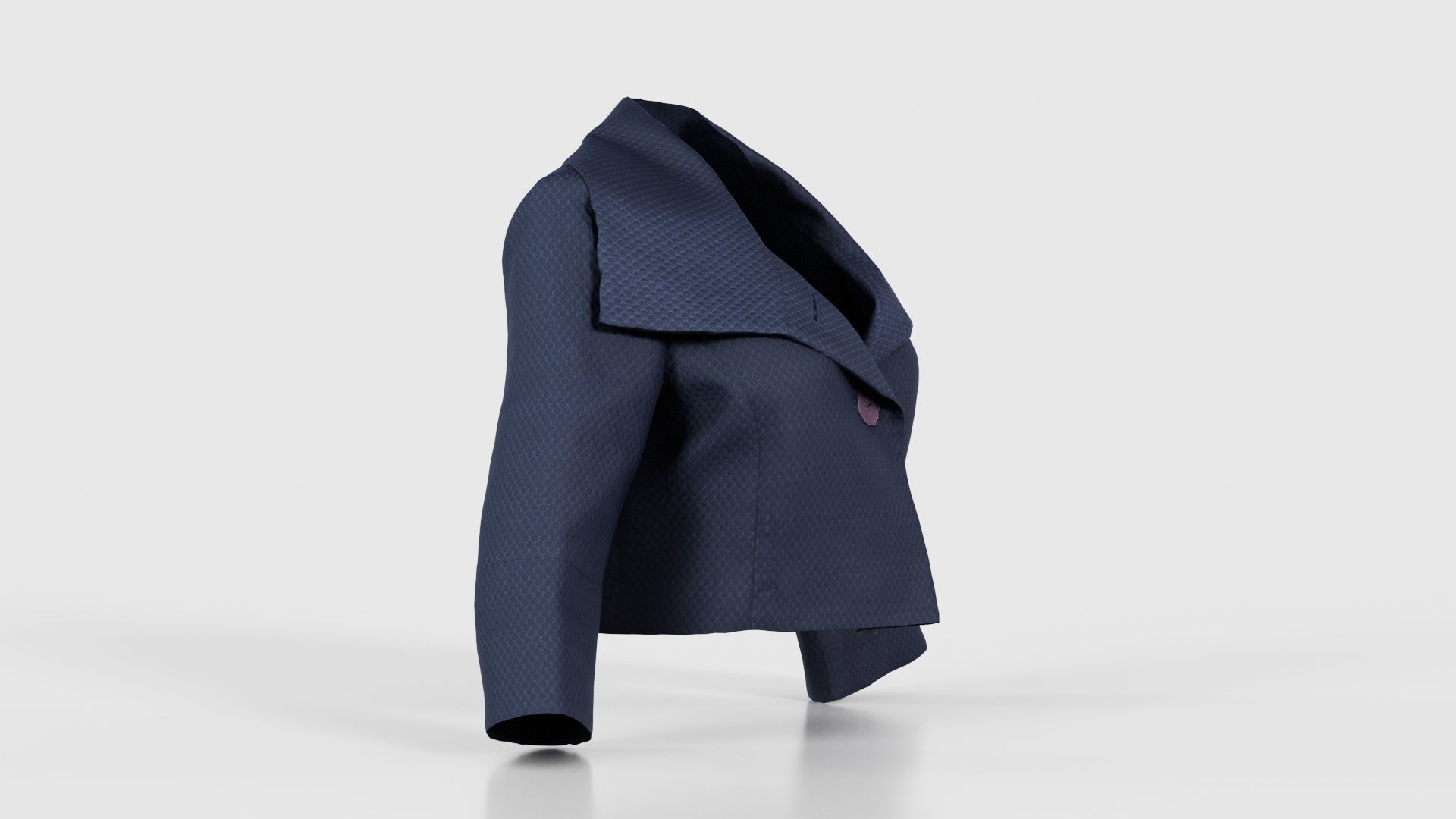 Mini Stylish Jacket Top Low-poly 3D model_17