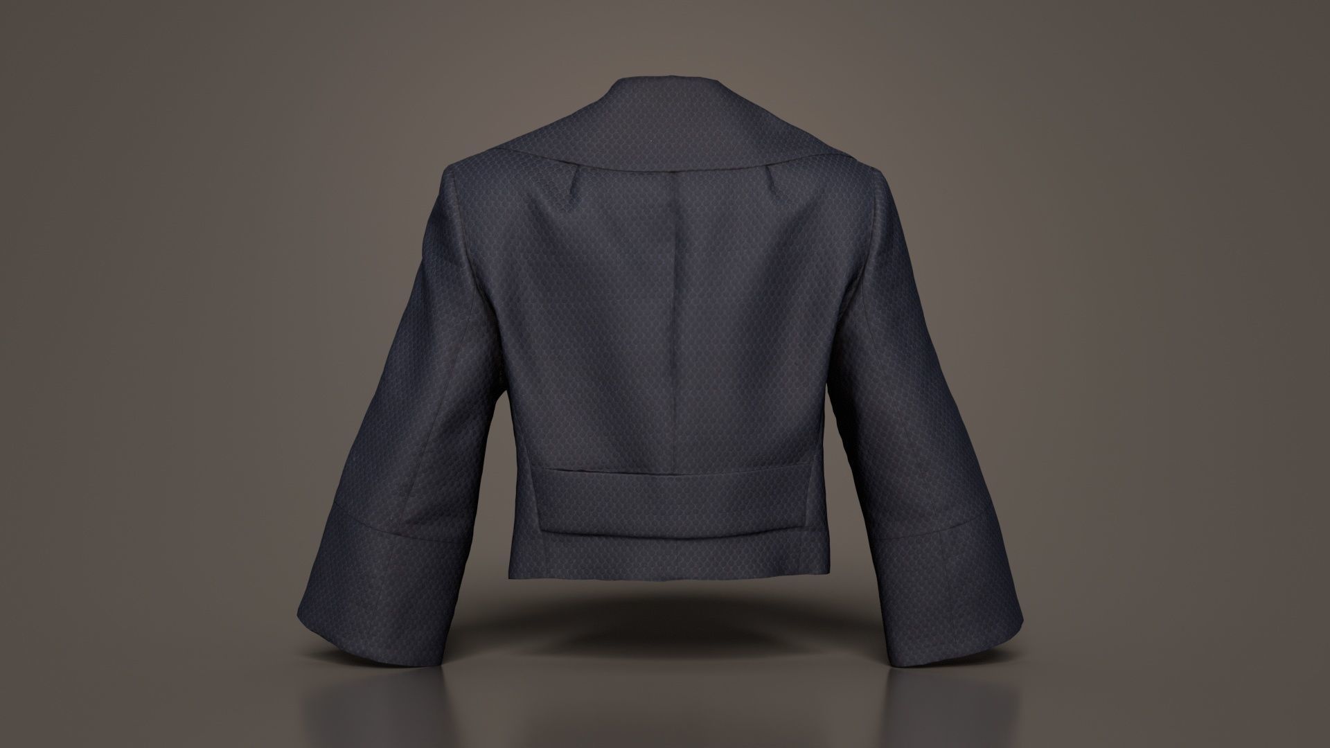 Mini Stylish Jacket Top Low-poly 3D model_7