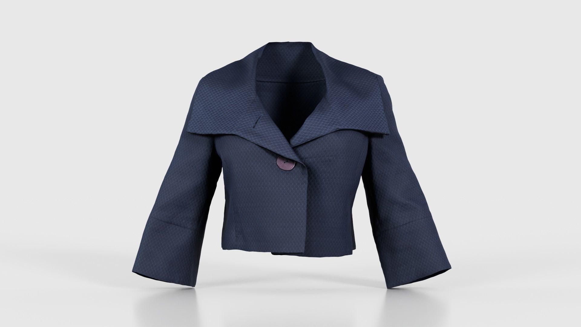 Mini Stylish Jacket Top Low-poly 3D model_15