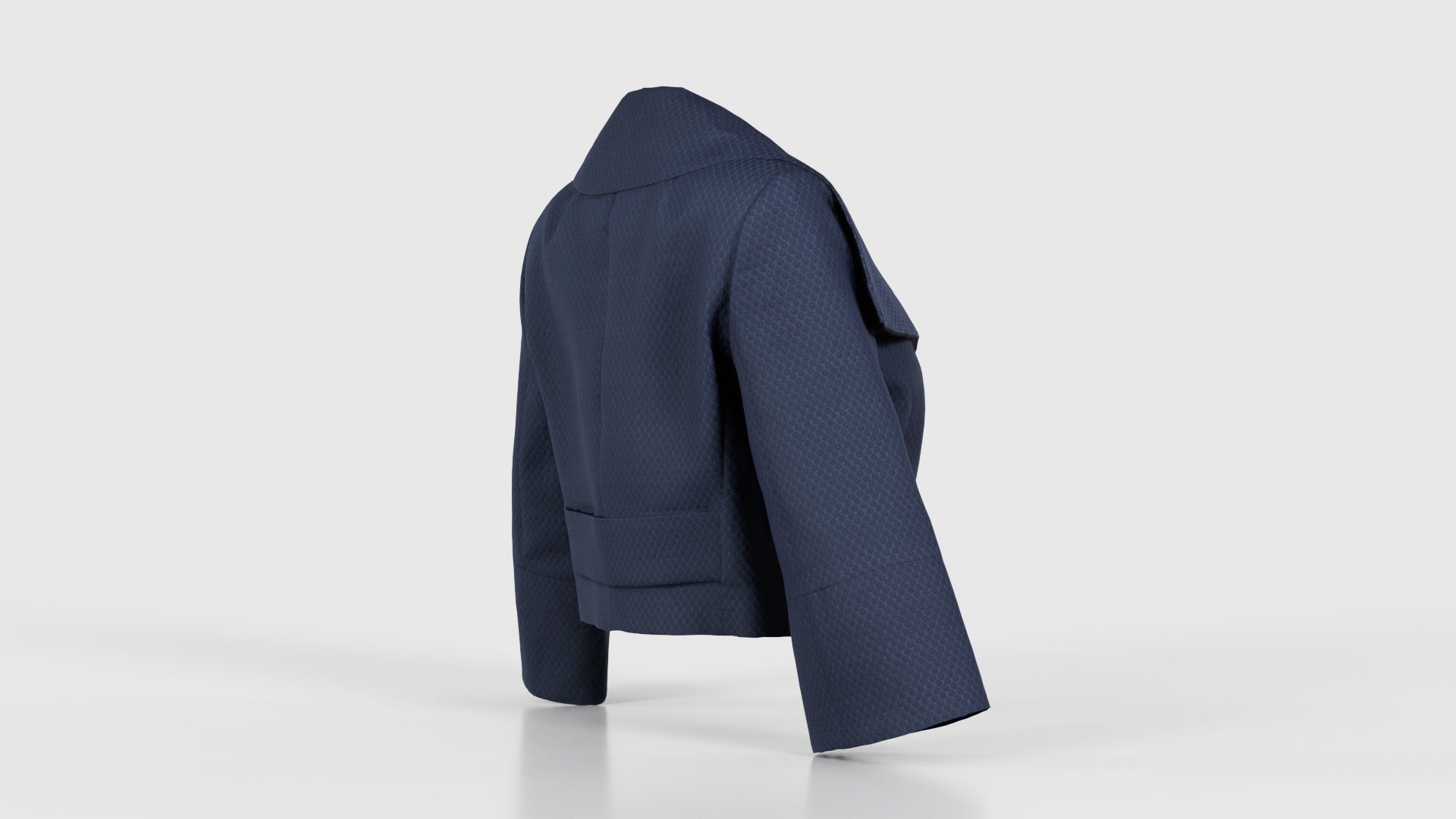 Mini Stylish Jacket Top Low-poly 3D model_19