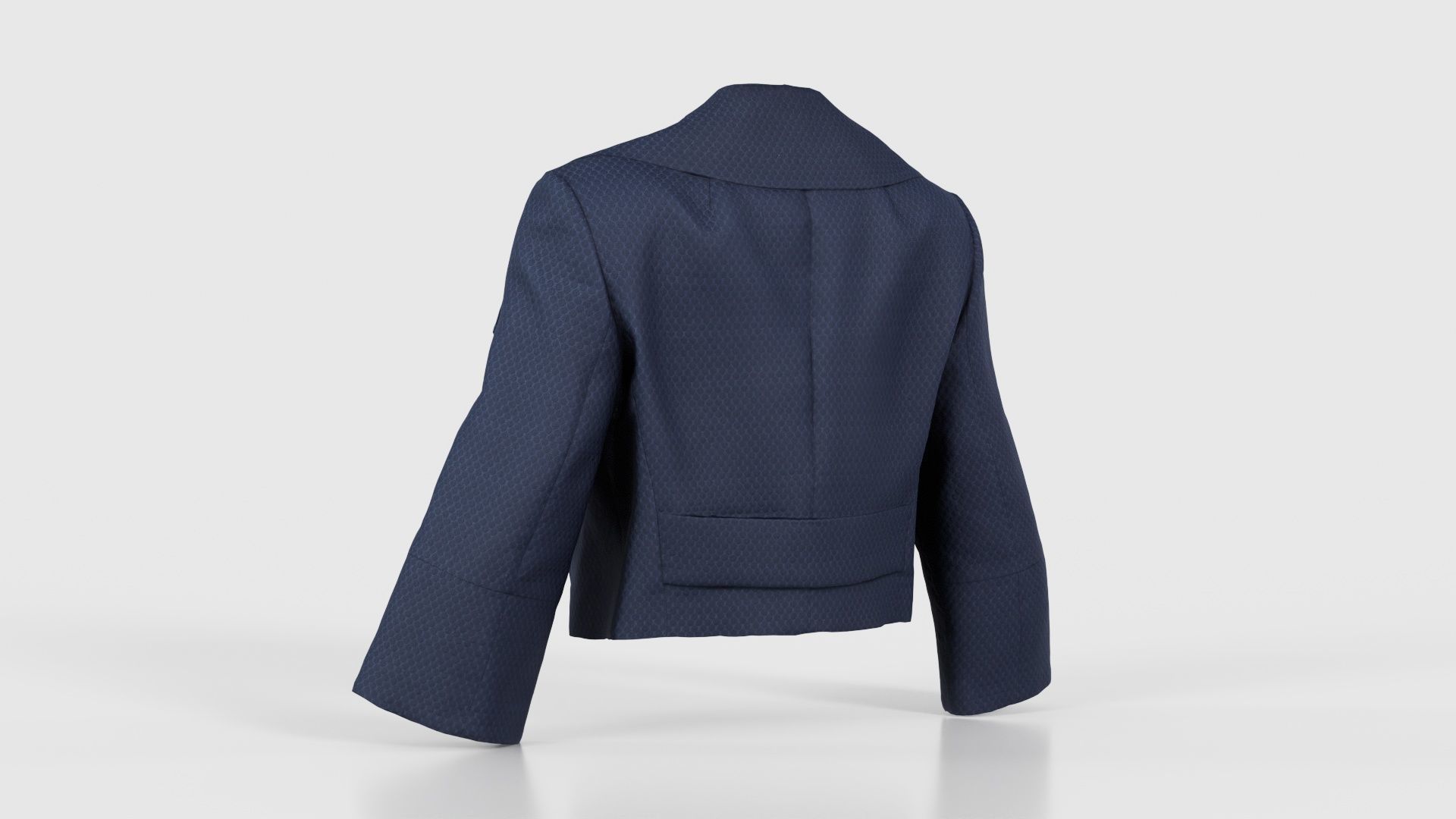 Mini Stylish Jacket Top Low-poly 3D model_22
