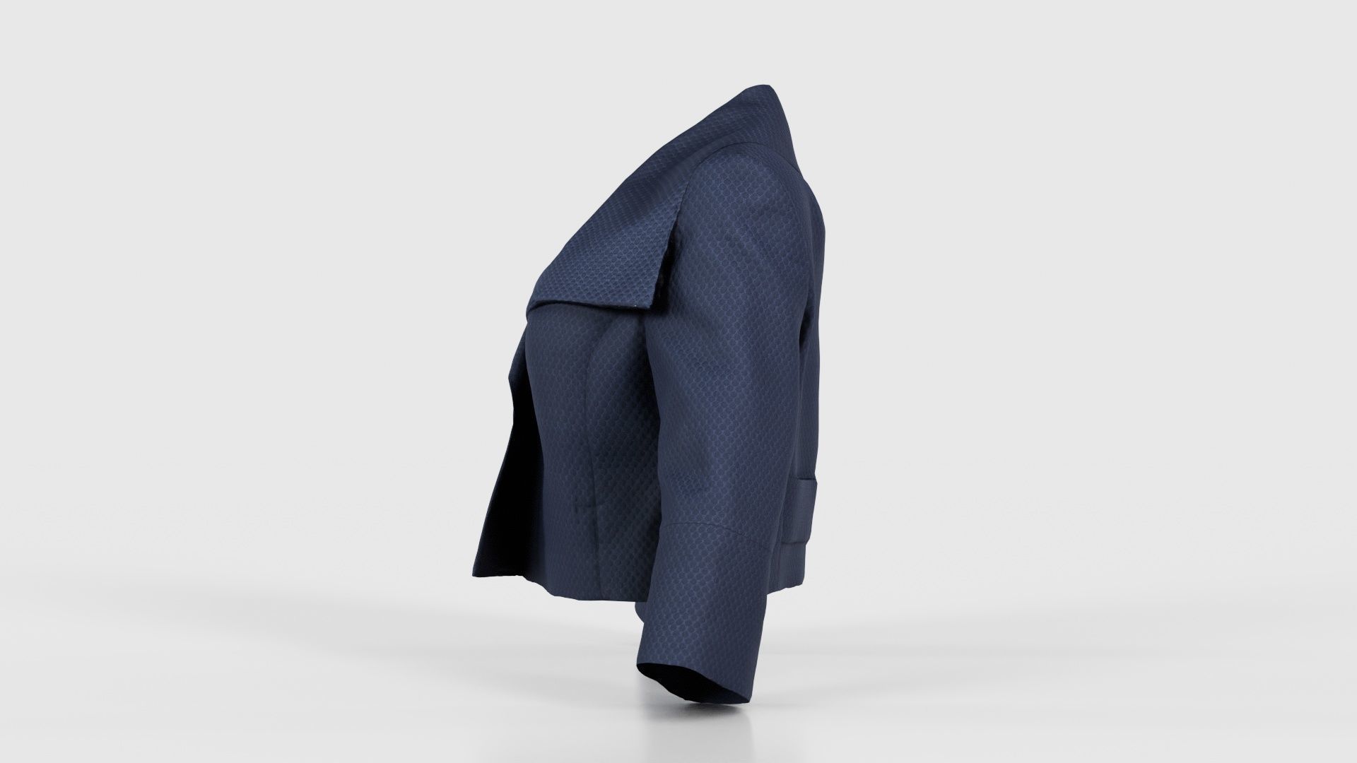 Mini Stylish Jacket Top Low-poly 3D model_24